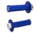 ODI Micro-X Half-Waffle V2 Lock-On Grip Set - Blue