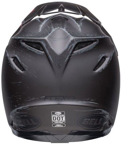 Bell Moto-9S Flex Fasthouse Mojave Helmet - Black/Grey Matt