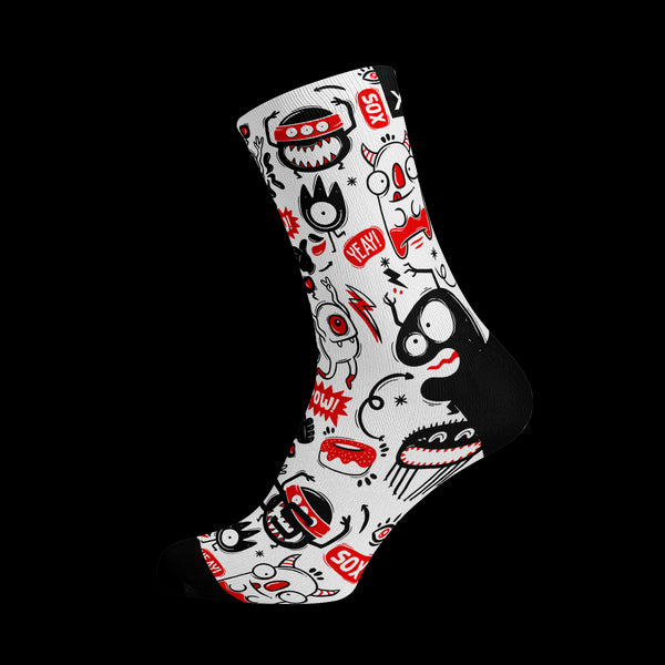 Sox Footwear Crew Socks - Monster