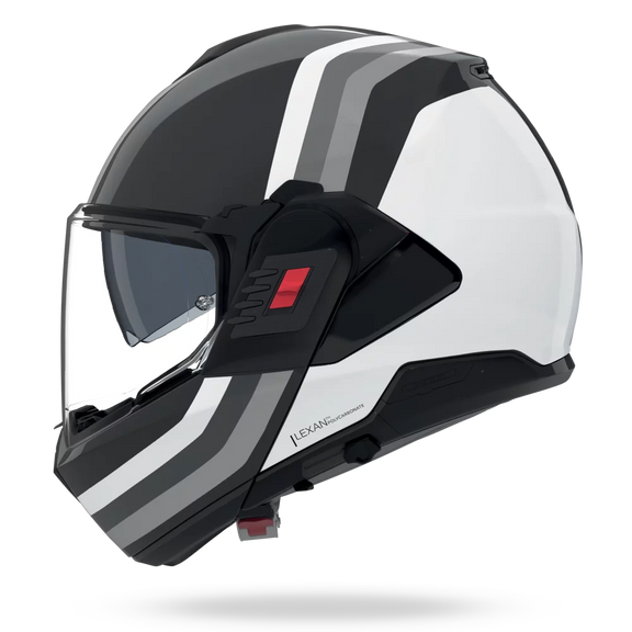Nolan N120-1 Lineo Helmet - 348 (Black/White/Silver)