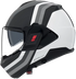 Nolan N120-1 Lineo Modular Flip-Back Helmet - 348 (Black/White/Silver) — Motorcycle Helmets (image 2 of 7)