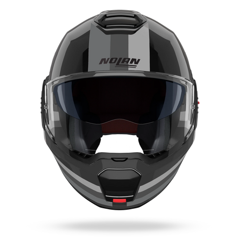 Nolan N120-1 Lineo Helmet - 348 Black/White/Silver