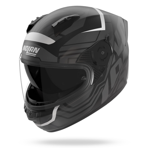 Nolan N60-6 Eclettico Helmet - 352 (Black/Anthracite) — Motorcycle Helmets (image 2 of 4)