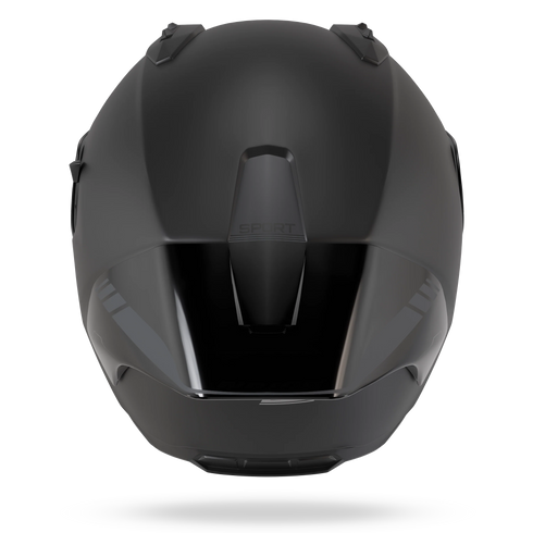 Nolan N60-6 Sport Classico Helmet - 302 (Black/Flat) — Motorcycle Helmets (image 4 of 6)