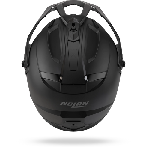 Nolan N70-2 X 06 Classico Helmet - 302 (Black/Flat) — Motorcycle Helmets (image 6 of 11)