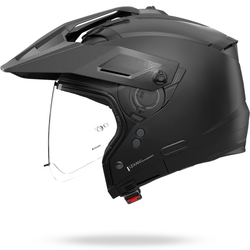 Nolan N70-2 X 06 Classico Helmet - 302 (Black/Flat) — Motorcycle Helmets (image 4 of 11)