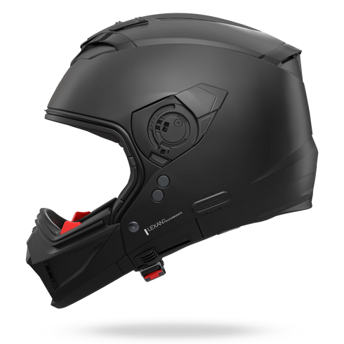 Nolan N70-2 X 06 Classico Helmet - 302 (Black/Flat) — Motorcycle Helmets (image 10 of 11)