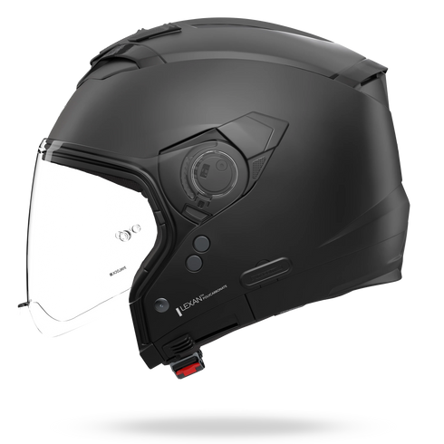 Nolan N70-2 X 06 Classico Helmet - 302 (Black/Flat) — Motorcycle Helmets (image 9 of 11)