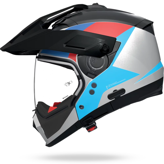 Nolan N70-2 X 06 Turbine Helmet - 350 (White/Black/Blue/Red)