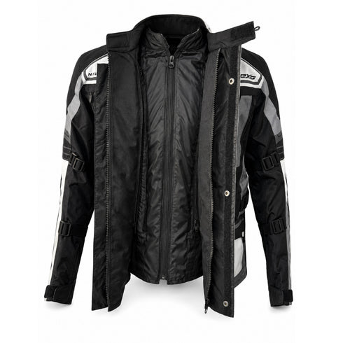 Nexo Navigator Adventure Jacket - Ice Grey/Black