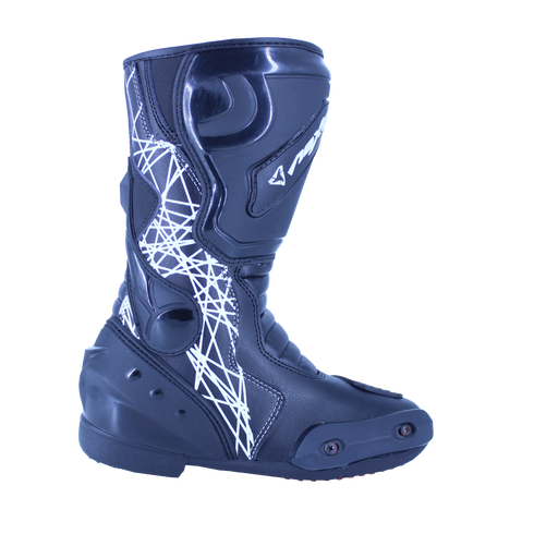 Nexo Youth Kiddies RP PRO Road Boots - Black/White