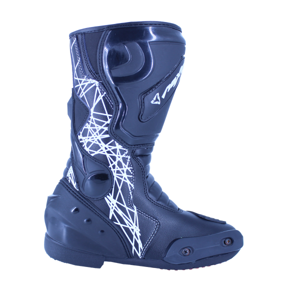 Nexo Youth Kiddies RP PRO Road Boots - Black/White