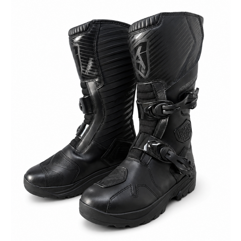 Nexo BT-2296 Adventure Boots - Black — Motorcycle Gear (image 1 of 5)