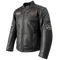 Nexo Café Racer Leather Jacket - Black — Motorcycle Gear (image 1 of 14)