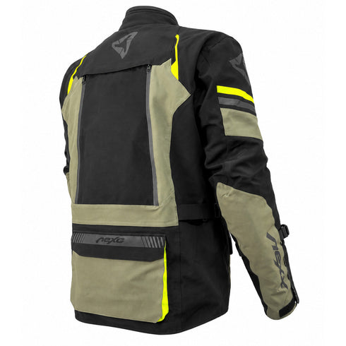Nexo TJ2019 Touring Jacket - Olive — Motorcycle Gear (image 4 of 4)