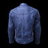 Nexo Cafe Racers Leather Jacket - Denim Wax