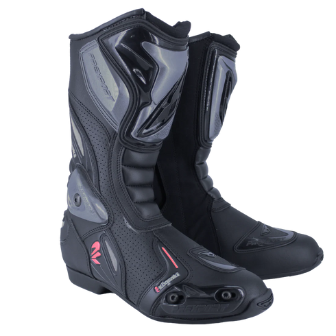 Nexo Sonic Road Boots - Black — Motorcycle Gear (image 1 of 4)
