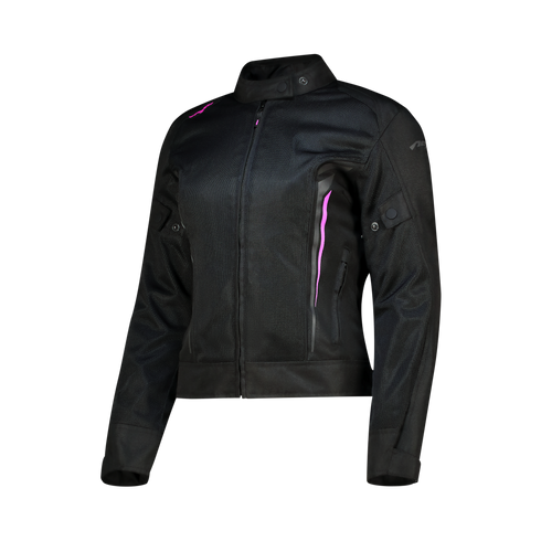 NEXO Ladies Milano Airflow Jacket - Black/Pink