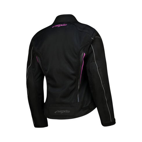 NEXO Ladies Milano Airflow Jacket - Black/Pink