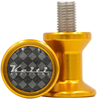 Keiti Additions 8mm Stand Bobbins - Gold (New Design)
