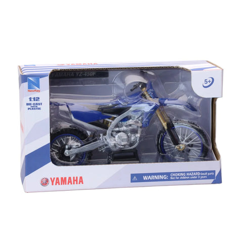 New Ray Yamaha 1:12 Scale Model - YZ450-F 2022 Eli Tomac #3 Diecast Motorbike