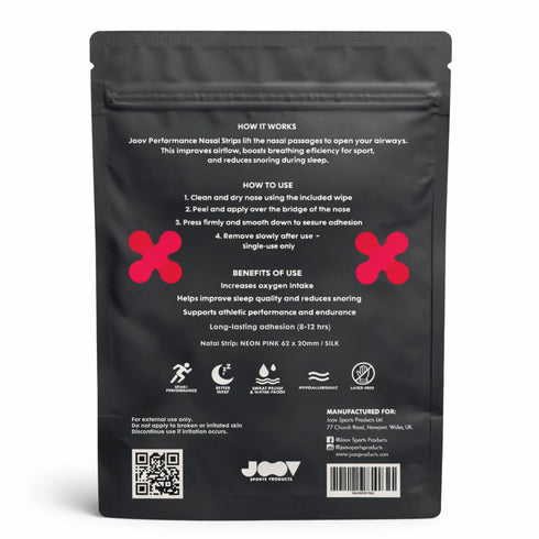 Joov Performance Nasal Strips - Clear/Invisible