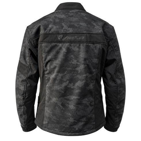 Nexo Alaska Softshell Jacket - Black Reflective — Motorcycle Gear (image 3 of 7)