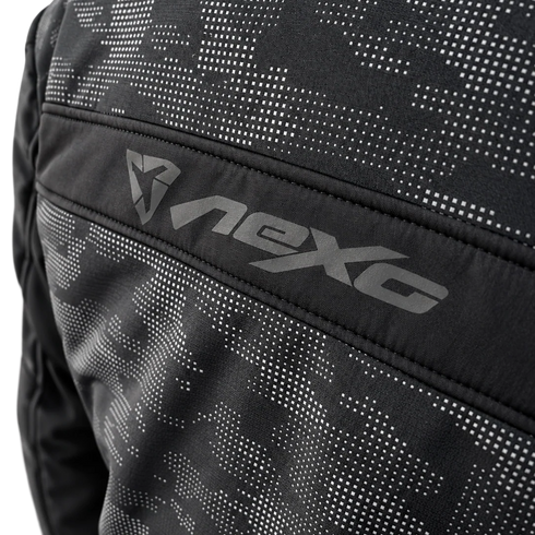 Nexo Alaska Softshell Jacket - Black Reflective — Motorcycle Gear (image 4 of 7)
