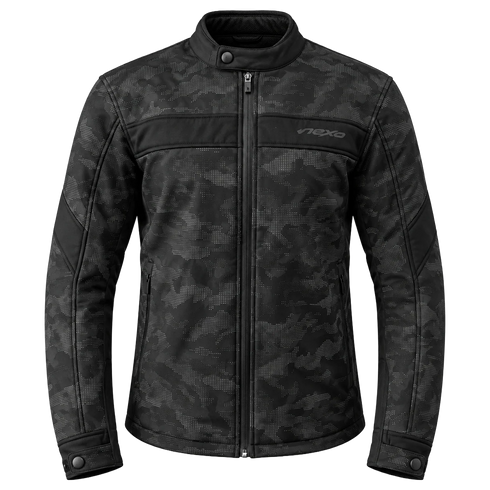 Nexo Alaska Softshell Jacket - Black Reflective — Motorcycle Gear (image 2 of 7)