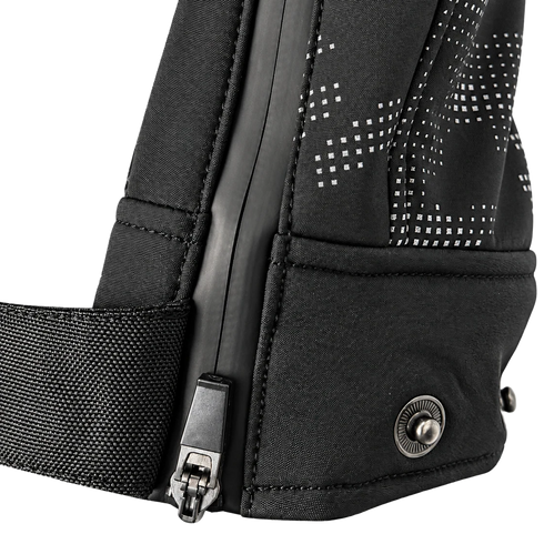 Nexo Alaska Softshell Jacket - Black Reflective — Motorcycle Gear (image 7 of 7)