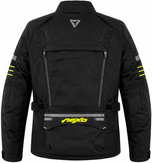 Nexo Youth Navigator Adventure Jacket - Black/Lime