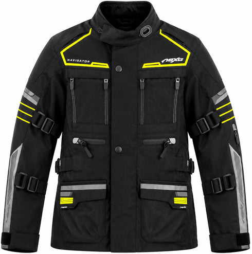Nexo Youth Navigator Adventure Jacket - Black/Lime