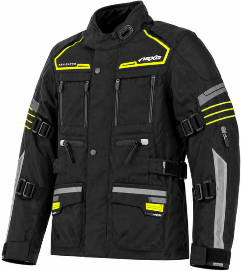 Nexo Youth Navigator Adventure Jacket - Black/Lime