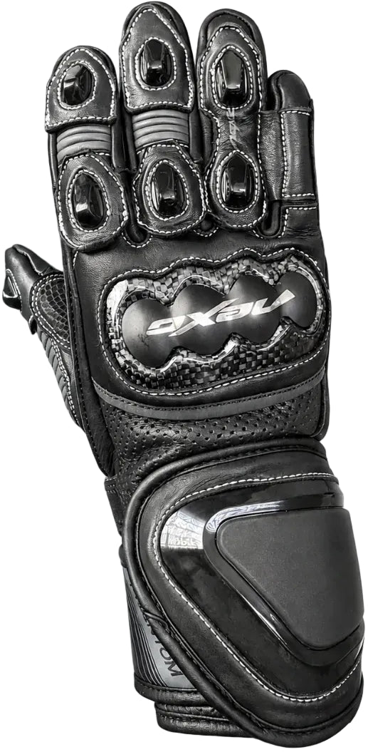 Nexo Youth Superbike Phantom Racing Gloves - Black/Grey
