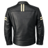 Nexo Street Leather Jacket - Black/Beige