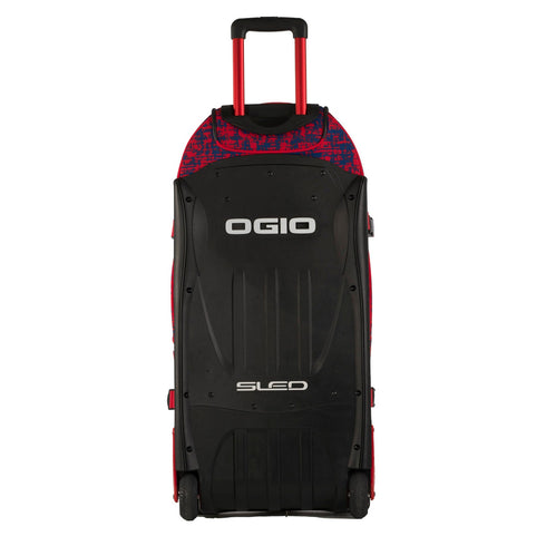 Ogio Rig 9800 Wheeled Travel Bag - Chaos Red/Blue