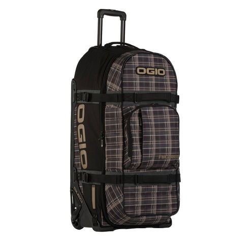 Ogio Rig 9800 Wheeled Travel Bag - Plaidley Tan/Black — Luggage (image 6 of 9)