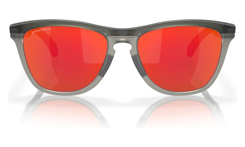 Oakley Frogskins Sunglasses Matt Grey/Smoke with Prizm Ruby Lenses
