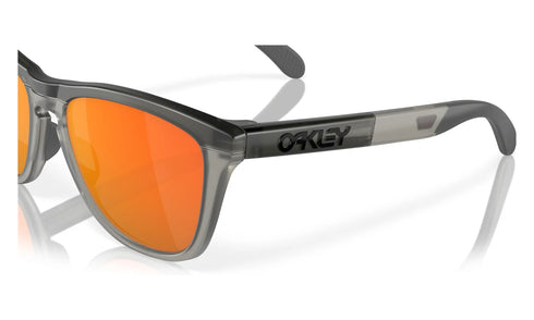 Oakley Frogskins Sunglasses Matt Grey/Smoke with Prizm Ruby Lenses