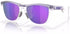 Oakley Frogskins Hybrid Sunglasses Matt Lilac/Prizm Clear with Prizm Violet Lenses