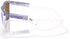 Oakley Frogskins Hybrid Sunglasses Matt Lilac/Prizm Clear with Prizm Violet Lenses