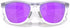 Oakley Frogskins Hybrid Sunglasses Matt Lilac/Prizm Clear with Prizm Violet Lenses