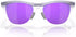 Oakley Frogskins Hybrid Sunglasses Matt Lilac/Prizm Clear with Prizm Violet Lenses