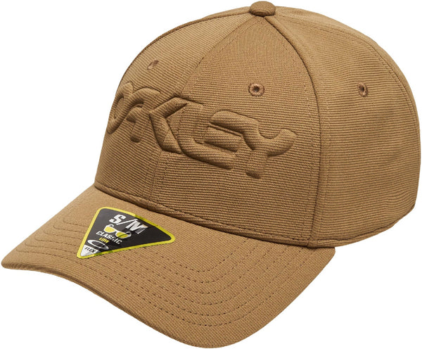 Oakley 6 Panel Stretch Embossed Hat - Coyote