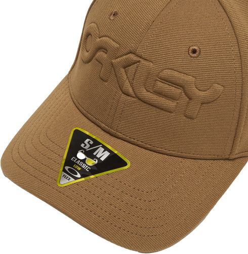 Oakley 6 Panel Stretch Embossed Hat - Coyote