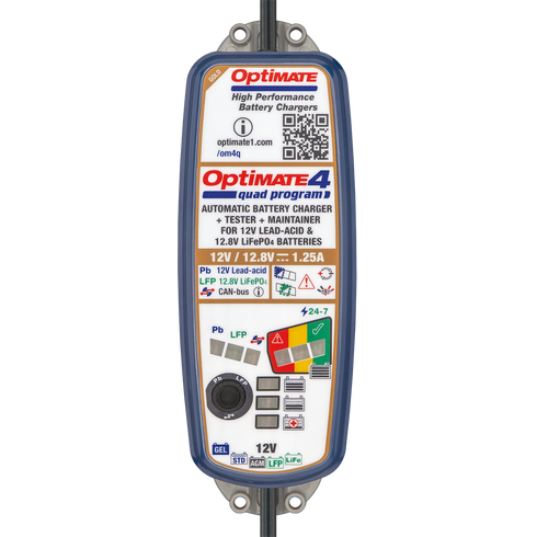 OptiMate 4 Quad Program - GOLD Series