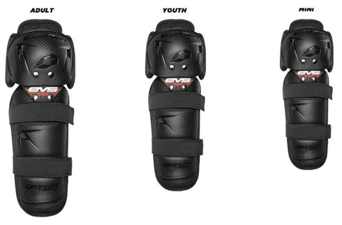 EVS Youth Option Knee Pad - Black
