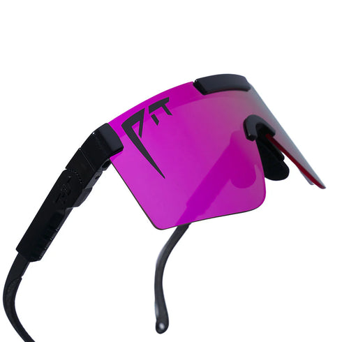 Pit Viper The Originals 2.0 The Exec Wide Sunglasses - HDPV (Polarised Mirror Pink Lens) — Lifestyle (image 5 of 12)