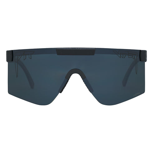 Pit Viper The Originals 2.0 The Blacking Out Wide Sunglasses - HDPV (Polarised Mirror Silver Lens) — Lifestyle (image 1 of…