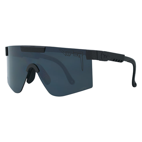 Pit Viper The Originals 2.0 The Blacking Out Wide Sunglasses - HDPV (Polarised Mirror Silver Lens) — Lifestyle (image 2 of…